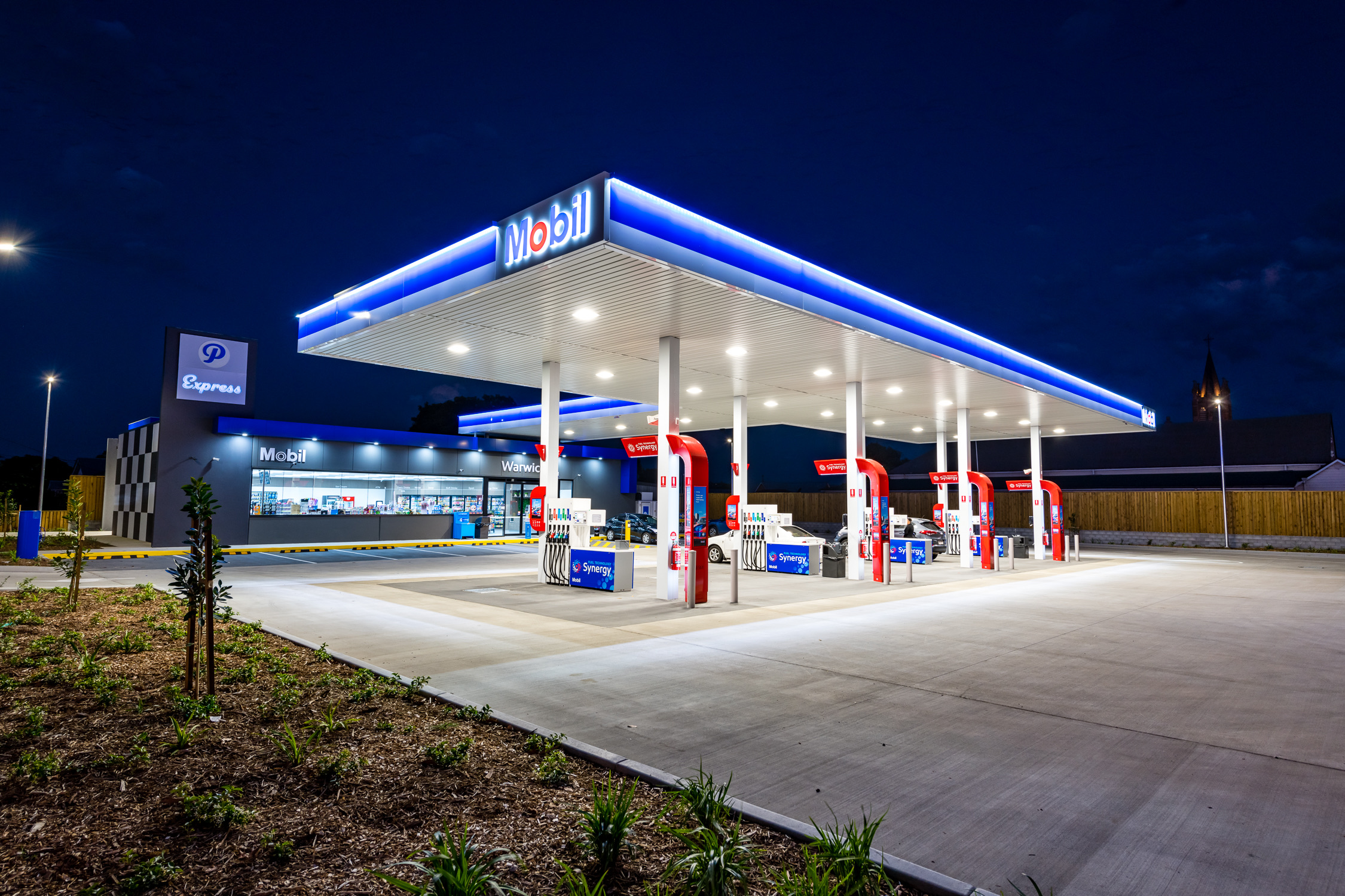 Mobil Petrol Station, Guy St Warwick